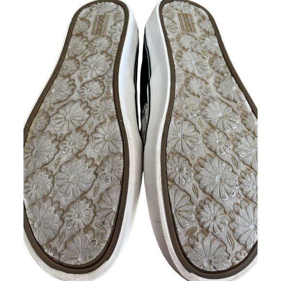 Bobs From Skechers Women's Slip-On Shoes W8.5 Dog Print Memory Foam Pre-Owned - Picture 5 of 5